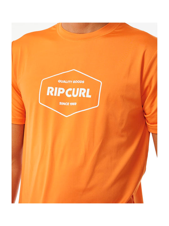 Lycra RIP CURL Stapler Upf S/S czerwony - Adventure Sports
