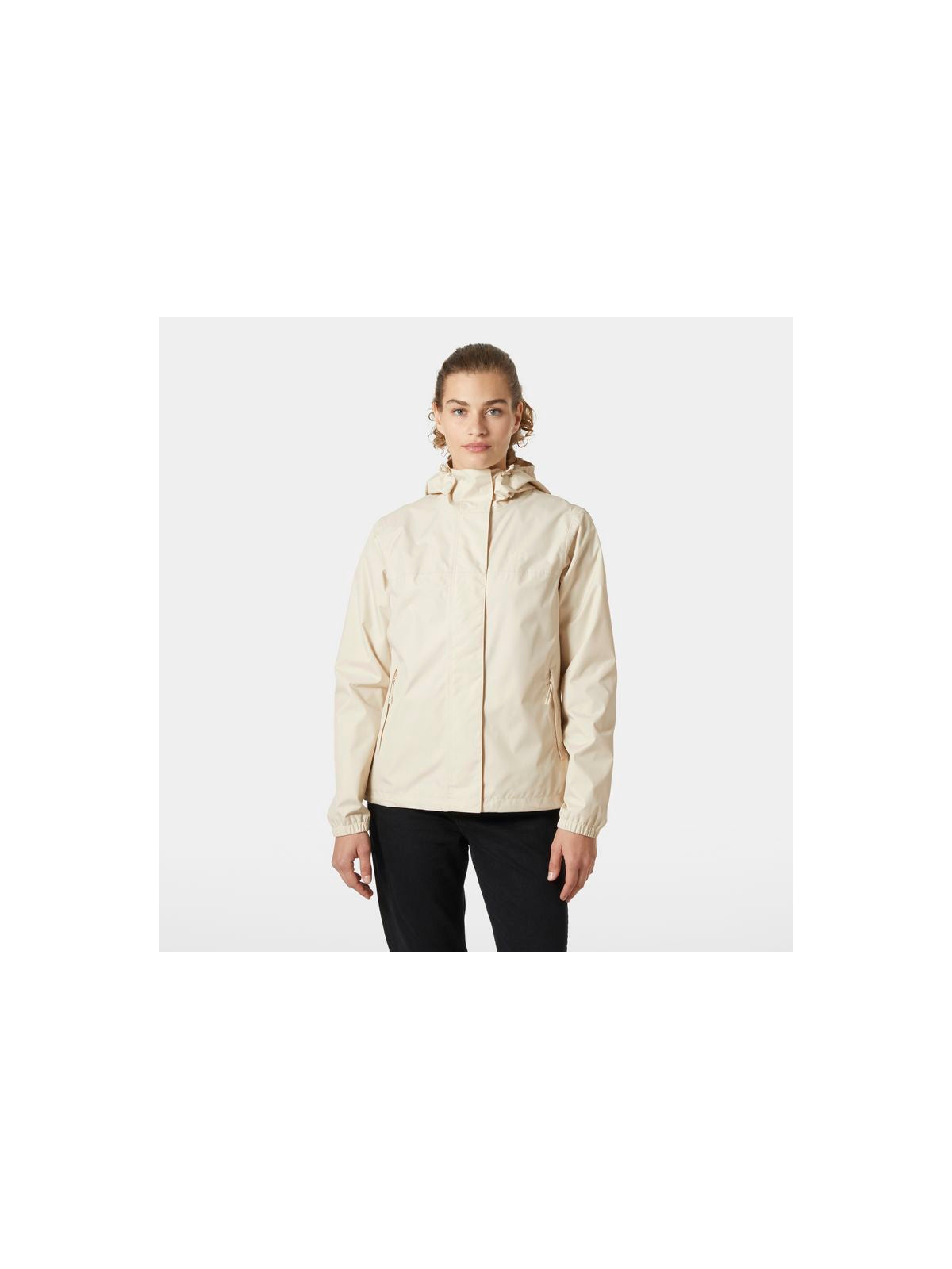 Kurtka damska HELLY HANSEN W VANCOUVER RAIN JAC beżowa - Adventure Sports