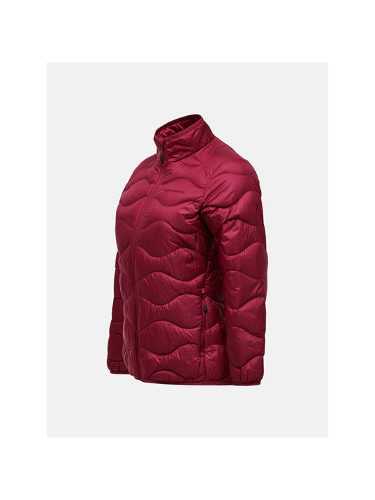 Kurtka PEAK PERFORMANCE Helium Down Jacket Women bordowy
