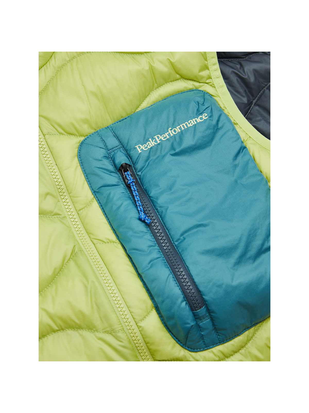 Kamizelka PEAK PERFORMANCE M Helium Utility Down Vest żółty