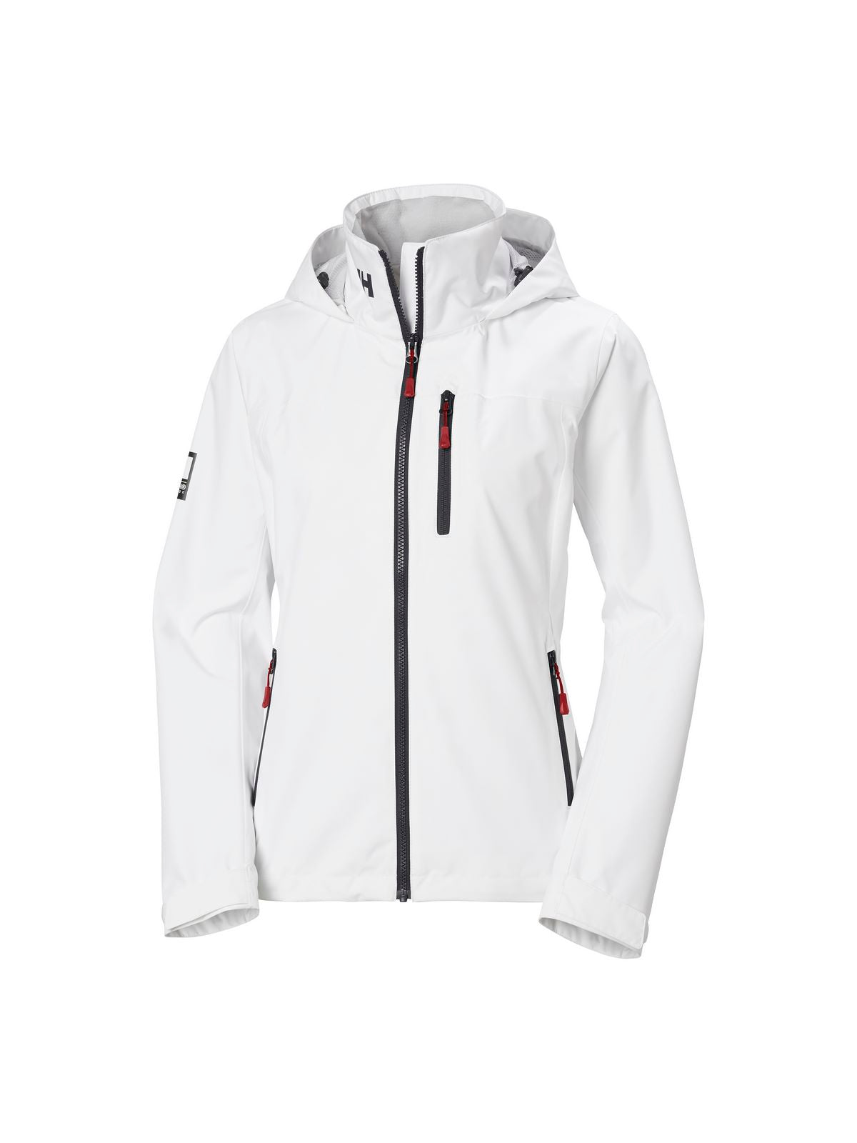 Kurtka HELLY HANSEN W Crew Hooded Jacket 2.0 biały - Adventure Sports