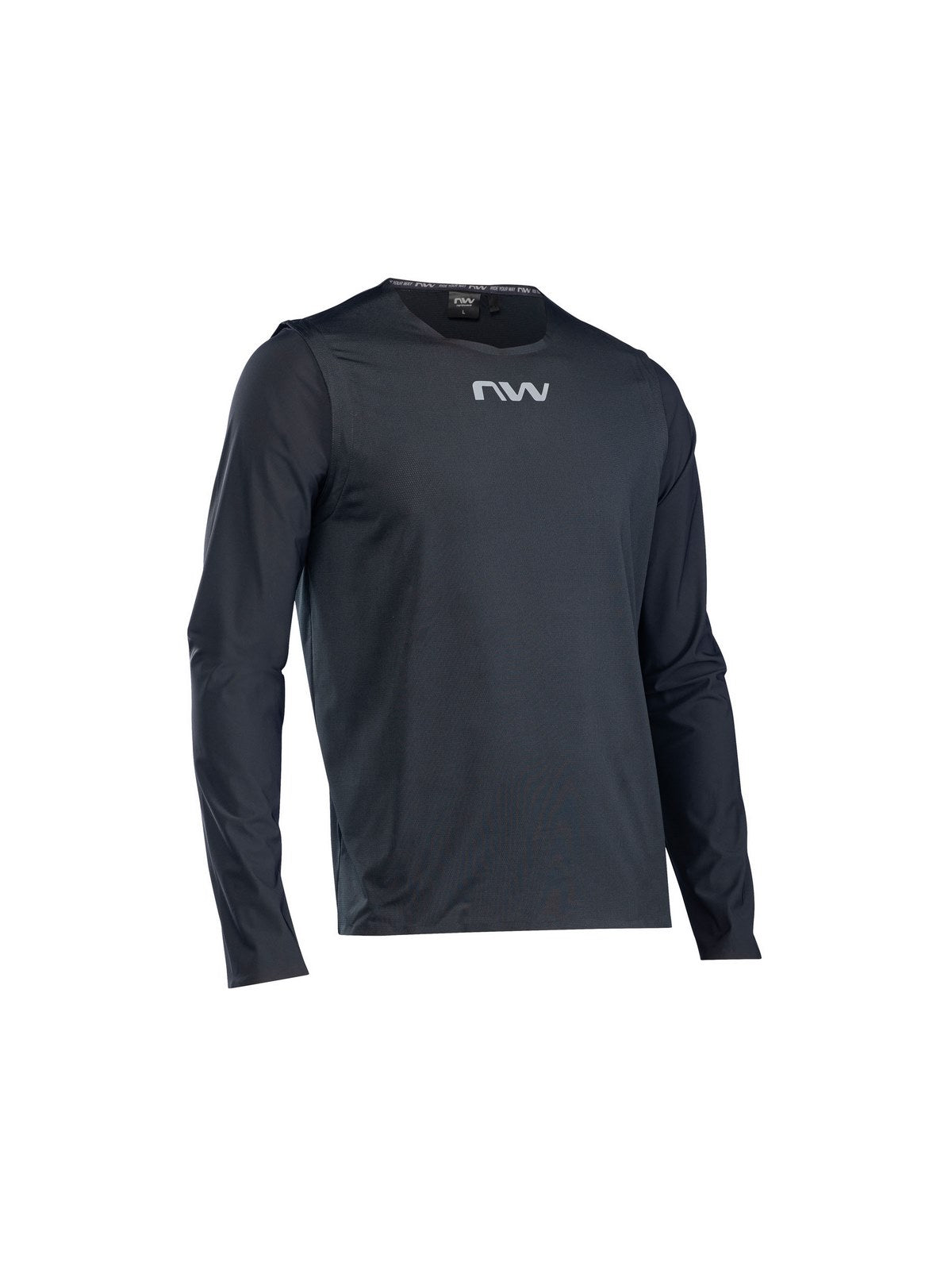 Bluza rowerowa męska NORTHWAVE Crew Pro Jersey czarny - Adventure Sports