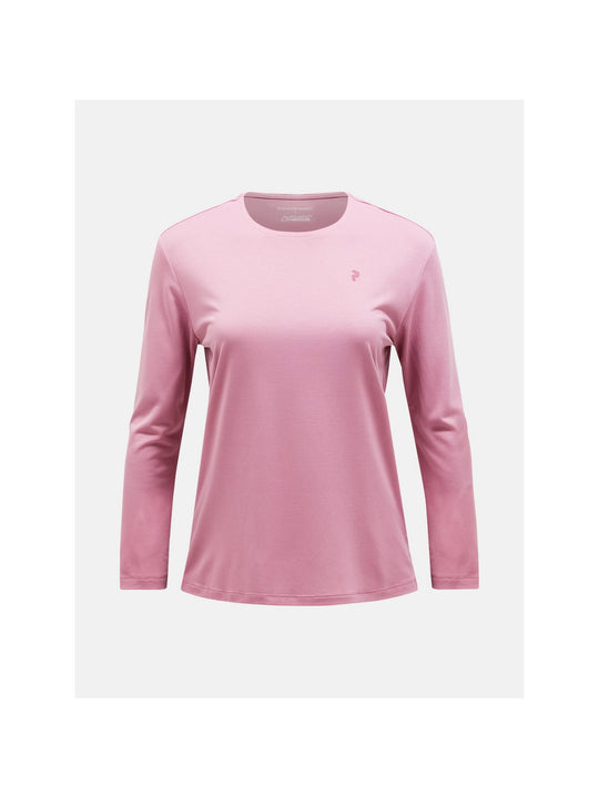 Koszulka Peak Performance W Delta Ls Tee brązowy - Adventure Sports
