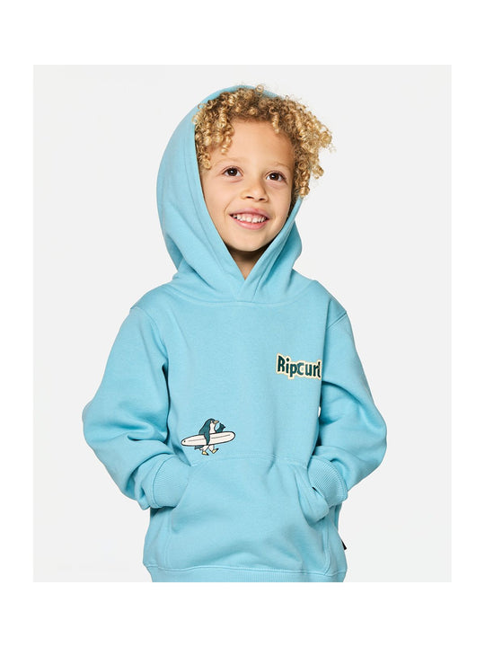 Bluza juniorska RIP CURL Paddle Out Art Hood-Boy niebieska
