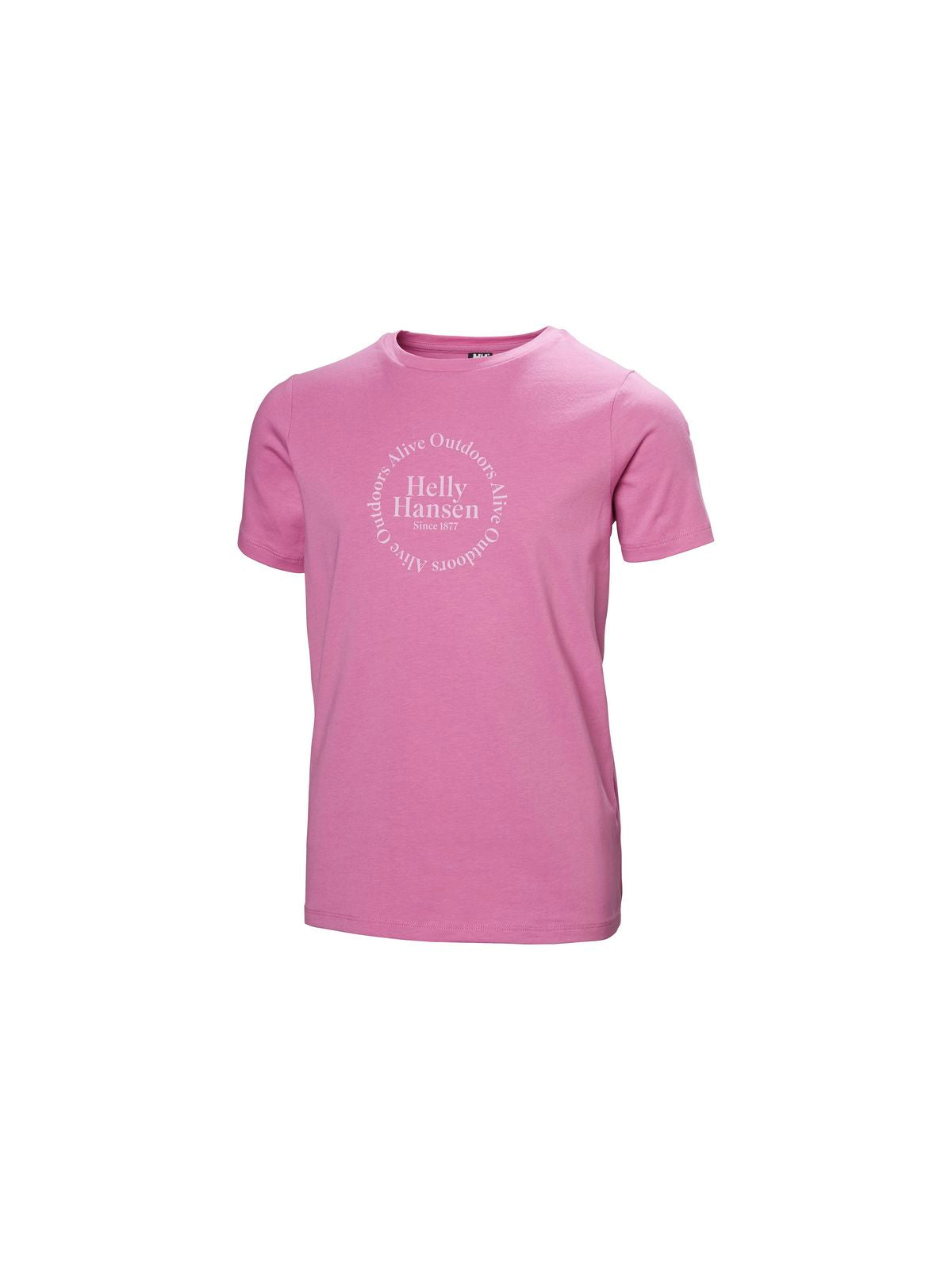 Koszulka HELLY HANSEN JR HH GRAPHIC T-SHIR różowy - Adventure Sports