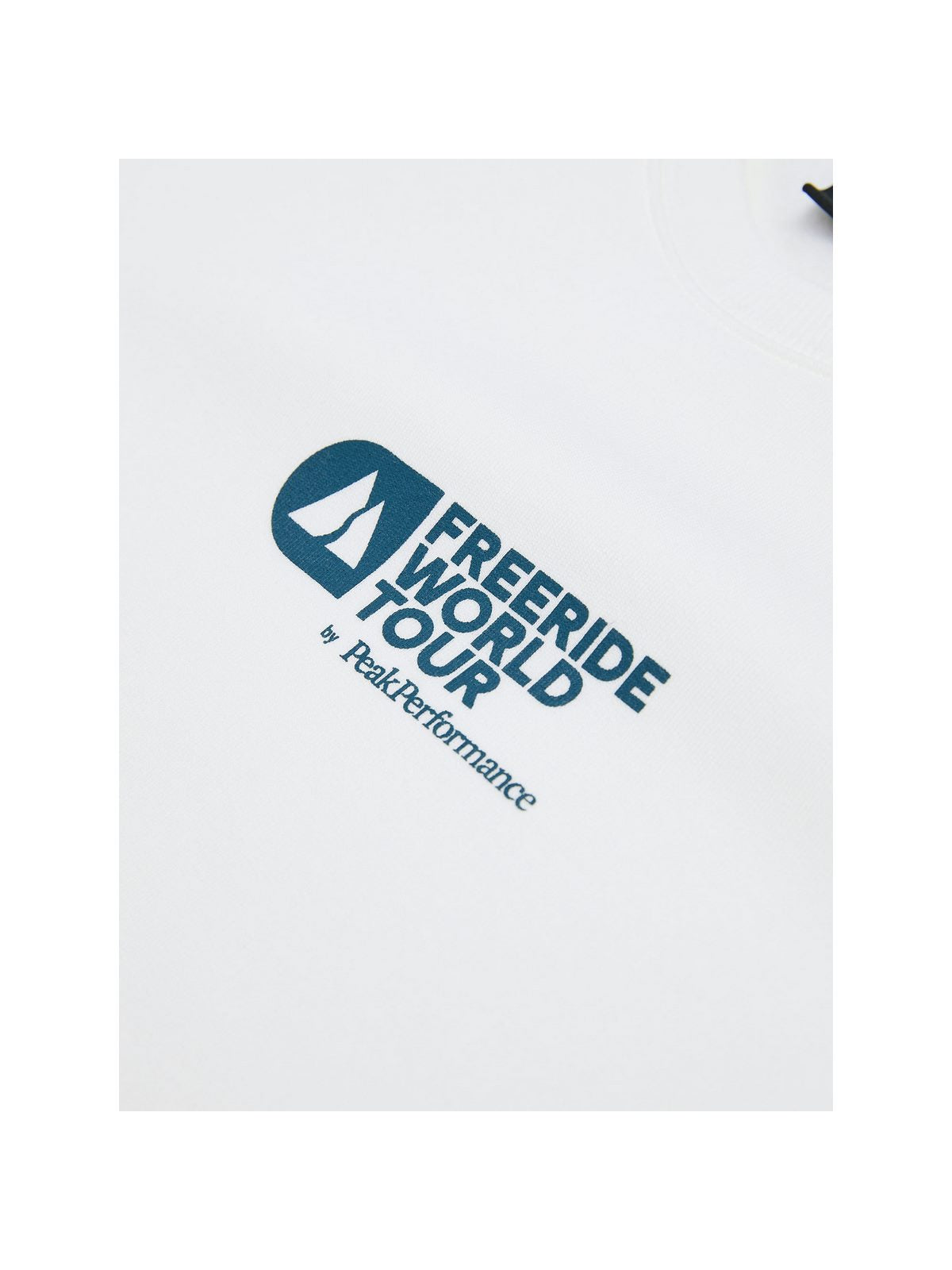 Bluza Peak Performance Fwt W Logo Crew biały - Adventure Sports