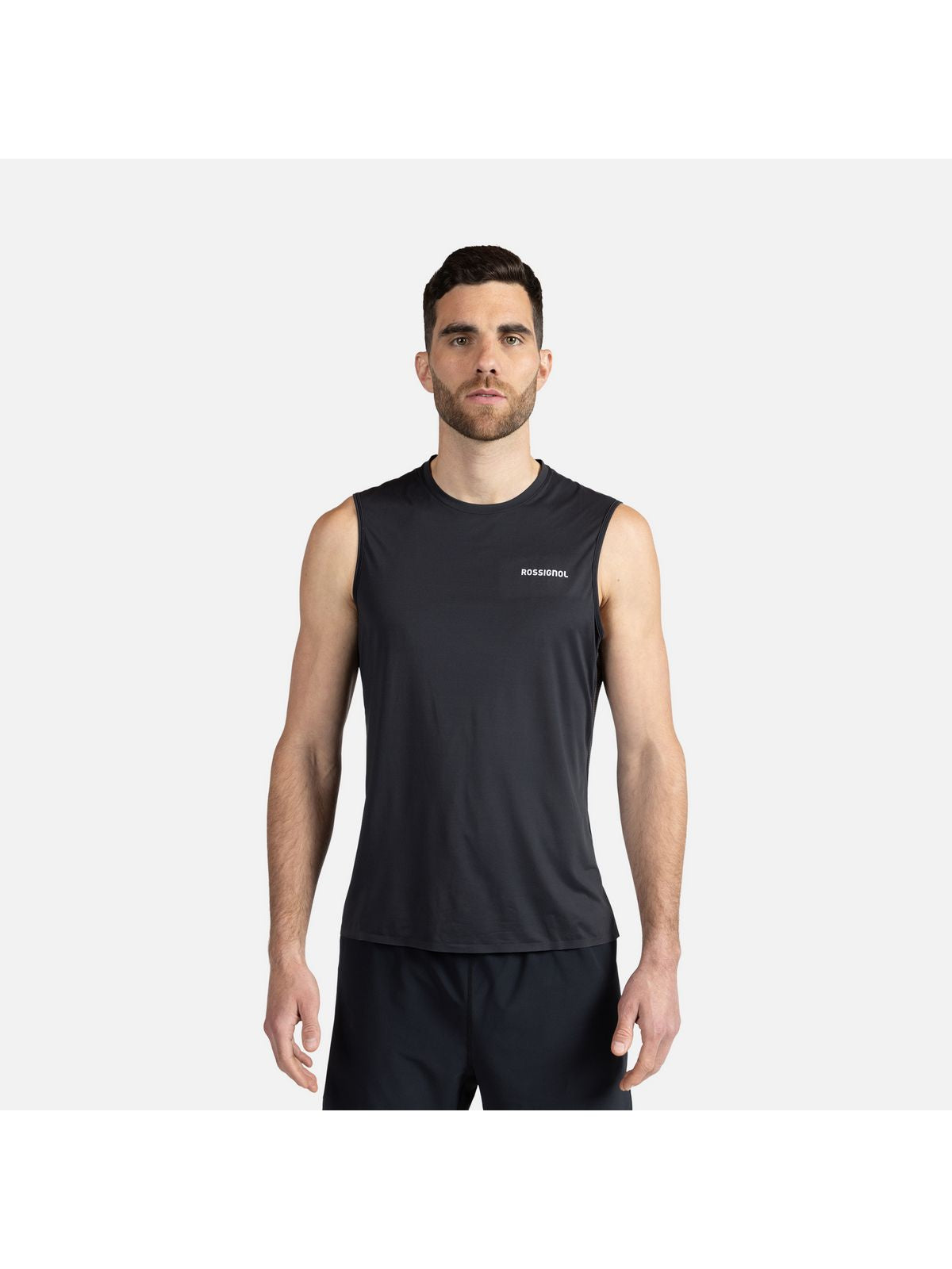 Koszulka treningowa męska ROSSIGNOL Sapa Tank czarna - Adventure Sports