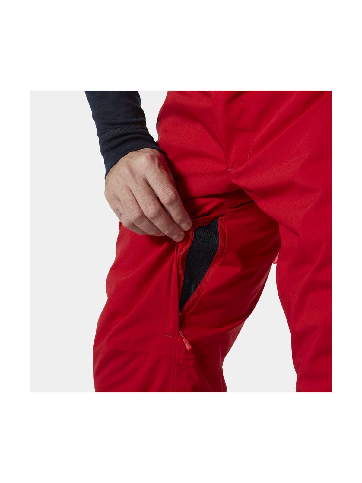 Spodnie narciarskie męskie HELLY HANSEN LEGENDARY INSULATED PANT czerwone