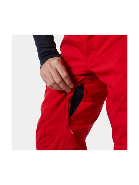 Spodnie narciarskie męskie HELLY HANSEN LEGENDARY INSULATED PANT czerwone

