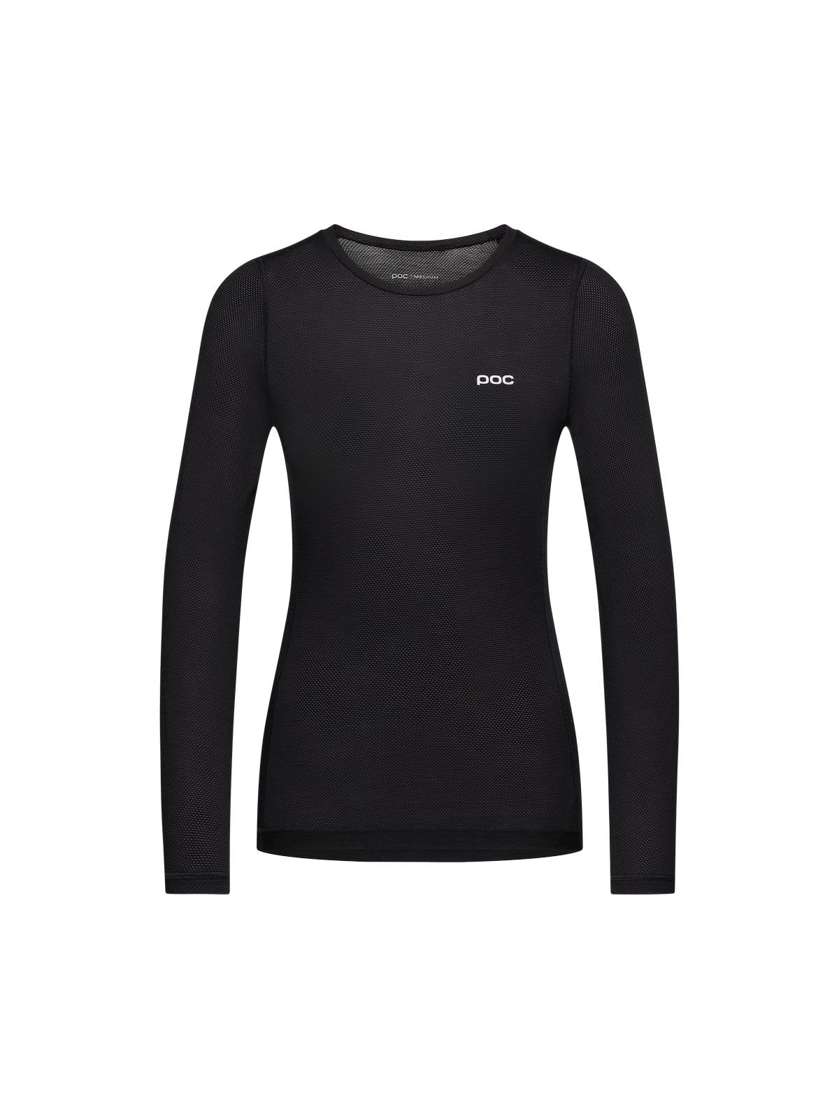 Koszulka damska POC W's Layer Mid L/S Jersey czarny