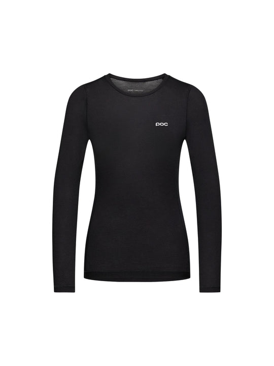 Koszulka damska POC W's Layer Mid L/S Jersey czarny
