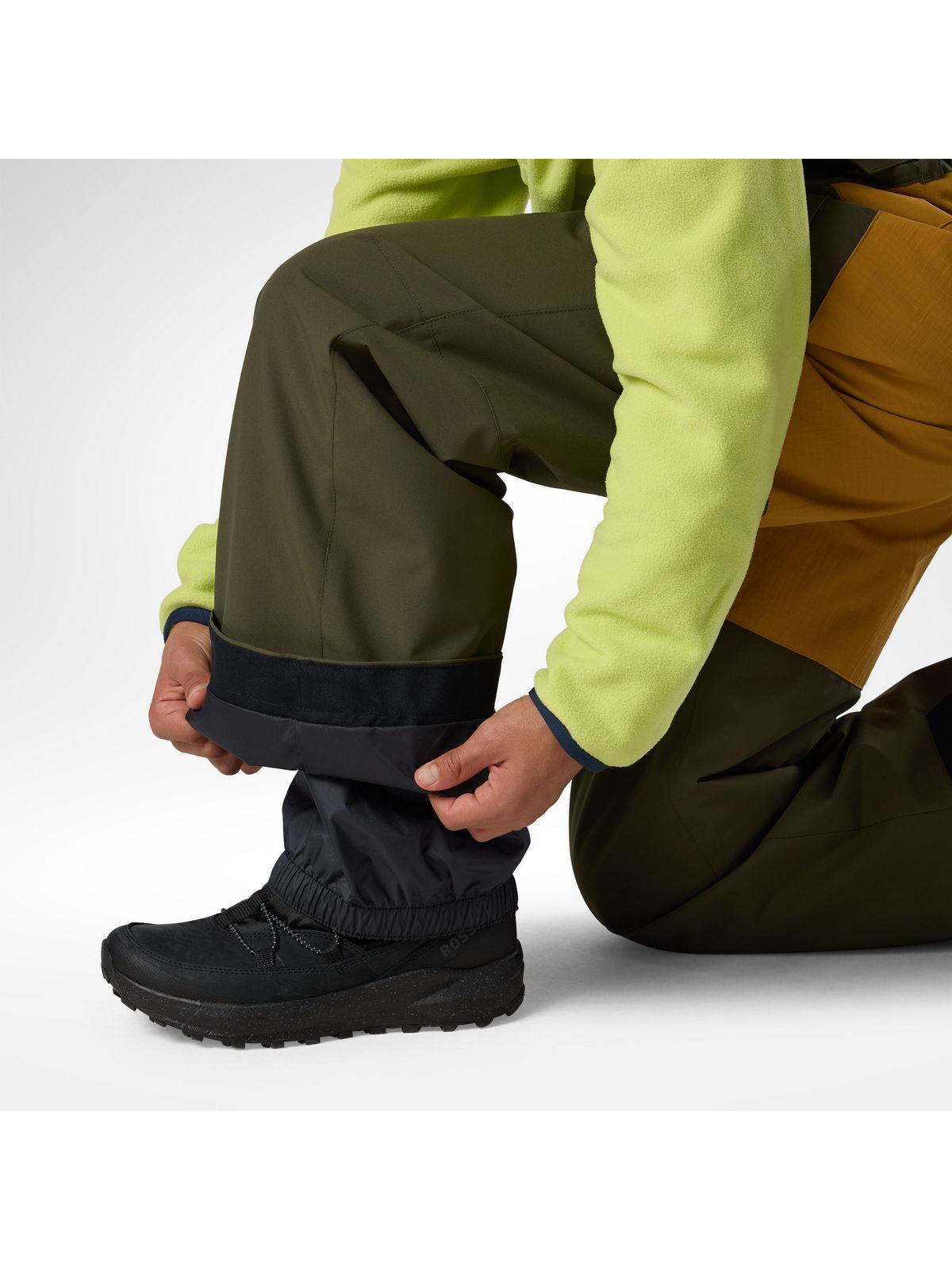 Spodnie narciarskie juniorskie ROSSIGNOL Jr Outerlimits Insulated Pant zielone
