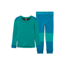 Bielizna dziecięca HELLY HANSEN K Lifa Merino Set kolor zielony
