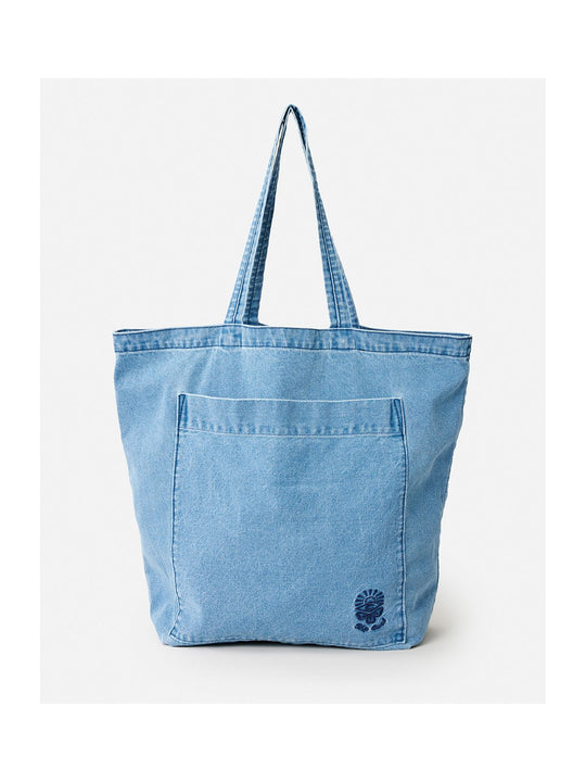 Torba RIP CURL Distressed Denim Tote Bag niebieski

