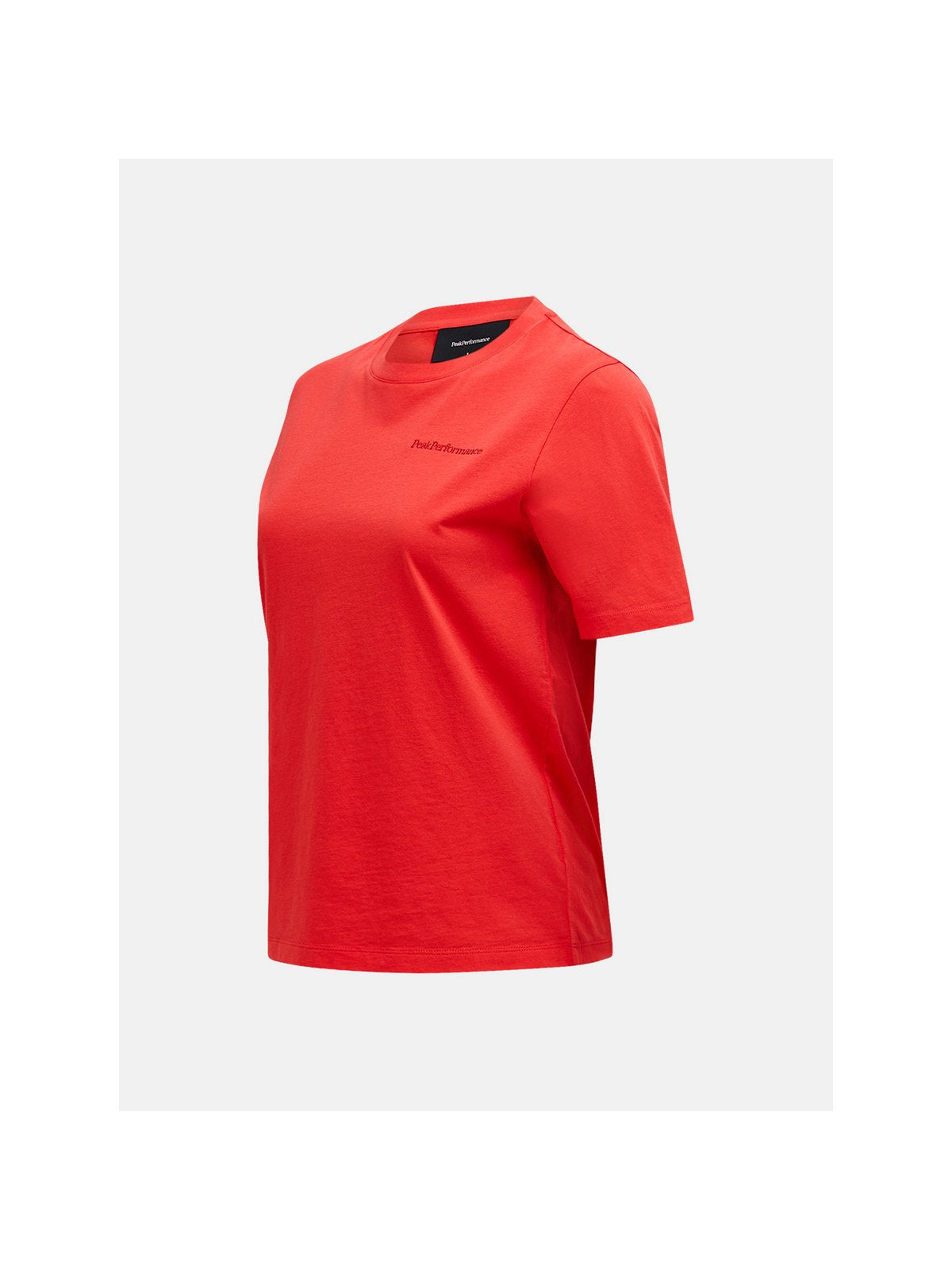 Koszulka PEAK PERFORMANCE Original Small Logo Tee Women czerwony - Adventure Sports