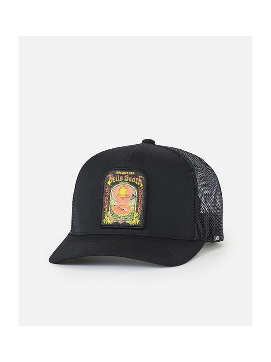 Czapka z daszkiem męska RIP CURL Bells Pro 26 Trucker czarna
