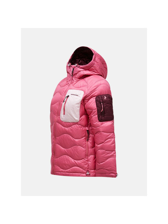 Kurtka puchowa damska PEAK PERFORMANCE Helium Utility Down Hood Jacket różowa
