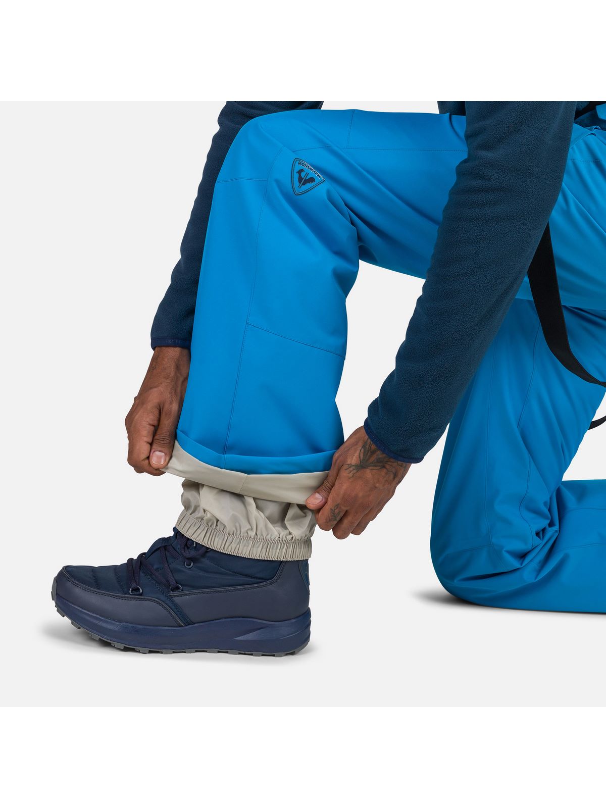 Spodnie męskie na narty Rossignol Ski Pant niebieskie - narciarskie - Adventure Sports