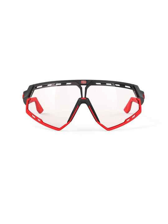 Okulary fotochromowe RUDY PROJECT DEFENDER - czerwony/czarny | ImpactX 2 Reds Cat 1-3 - ONE SIZE - Adventure Sports
