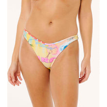 Dół od bikini damski RIP CURL Hotel Malibu Hi Leg Cheeky multikolor
