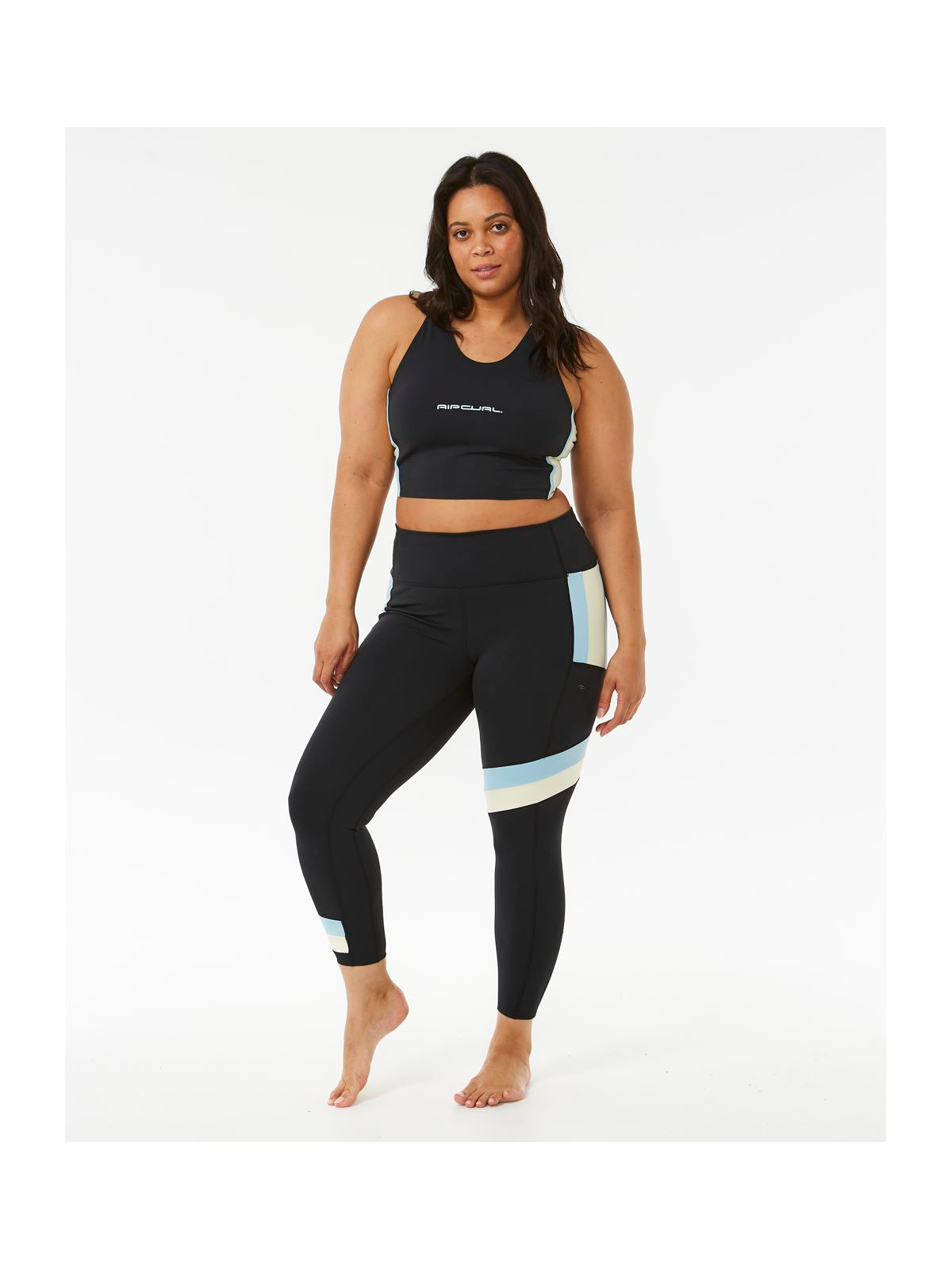 Koszulka RIP CURL Rss Revival Crop czarny - Adventure Sports