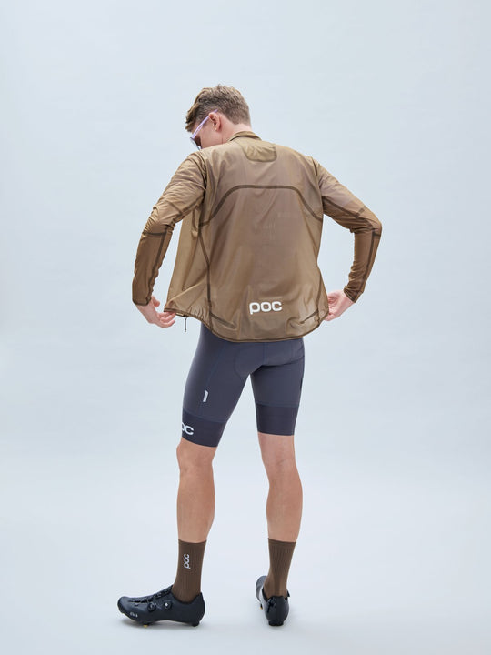 Kurtka rowerowa POC The Supreme Rain Jacket brązowy - Adventure Sports
