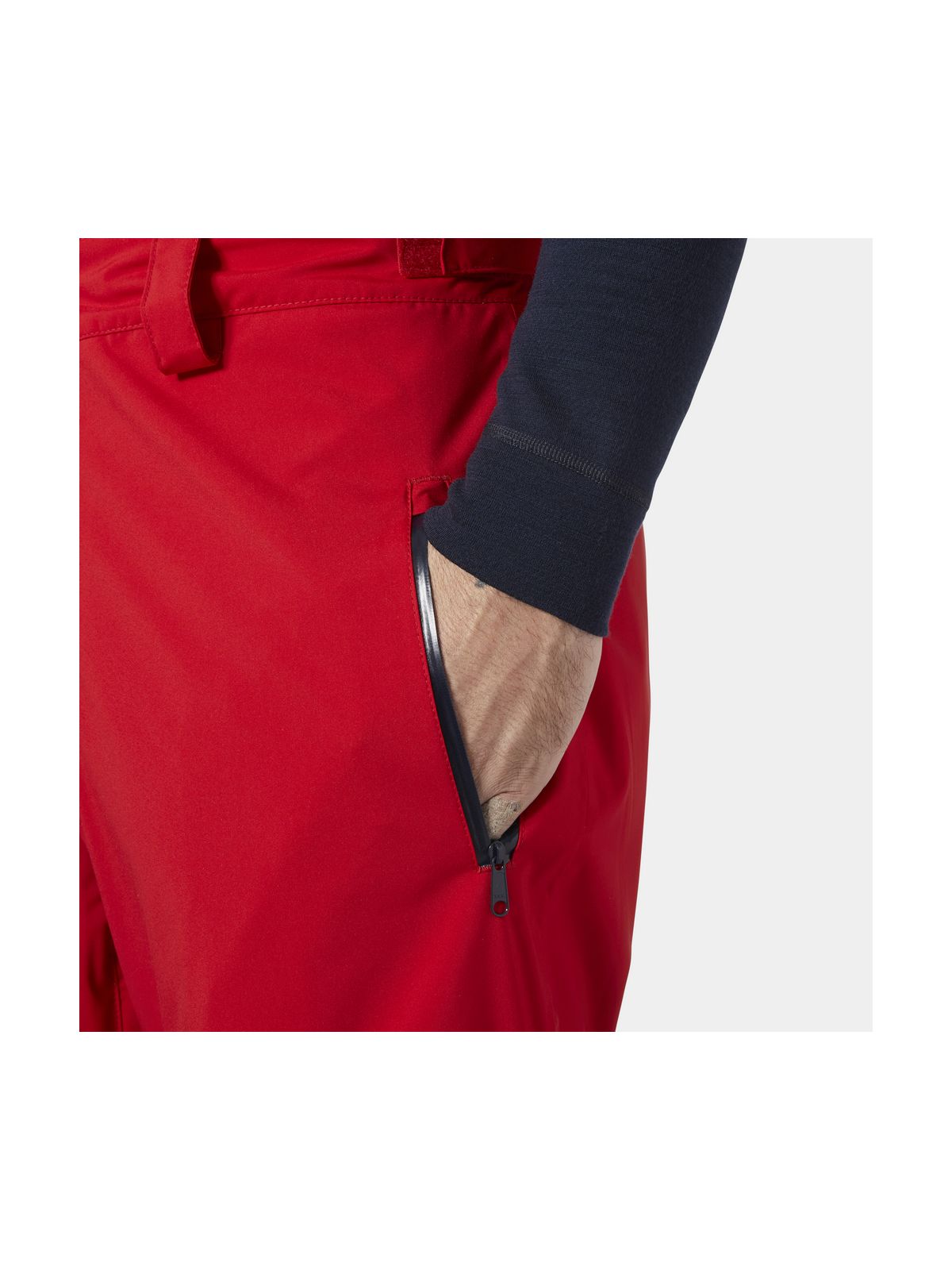 Spodnie narciarskie męskie HELLY HANSEN LEGENDARY INSULATED PANT czerwone