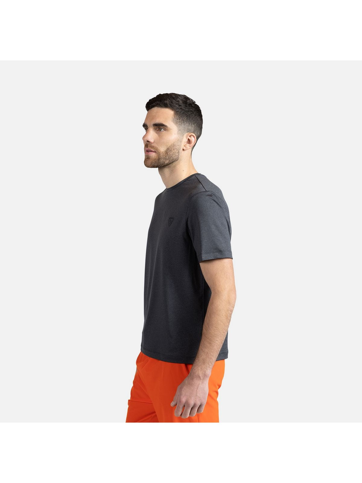 Koszulka treningowa męska ROSSIGNOL Cloudrest Tee czarny - Adventure Sports