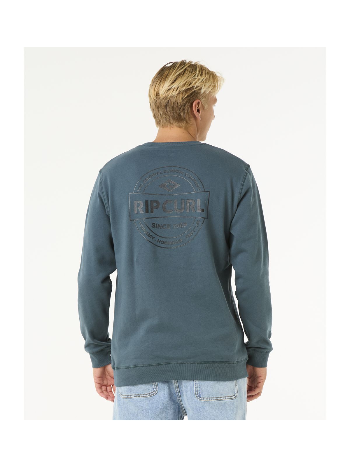 Bluza męska RIP CURL Stapler Crew zielona