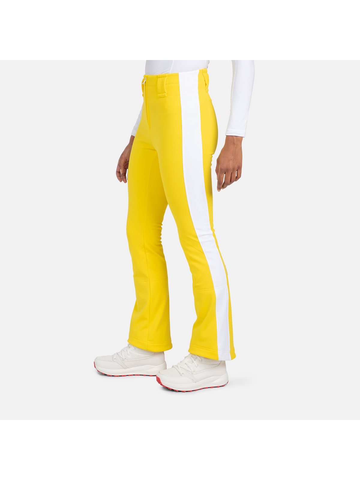 Spodnie narciarskie damskie Rossignol W Sirius Softshell Pant żółty - Adventure Sports