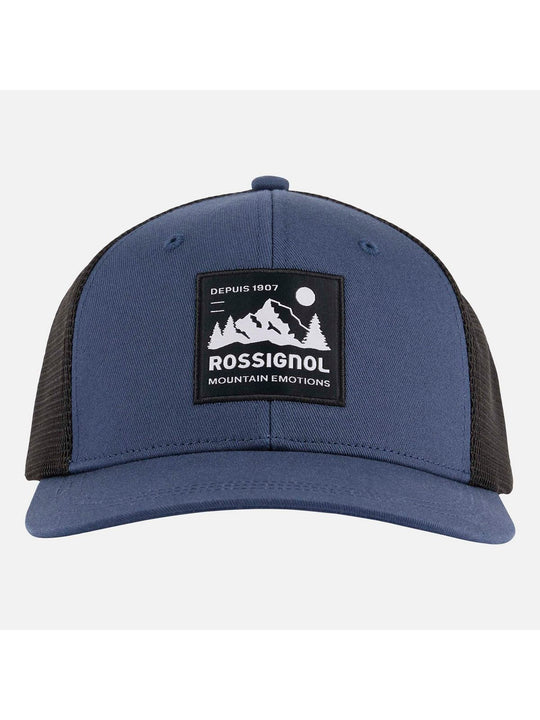 Czapka z daszkiem ROSSIGNOL Mid Crown Trucker Cap granatowa
