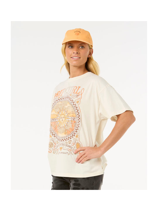 Koszulka RIP CURL Luna Heritage Tee biały
