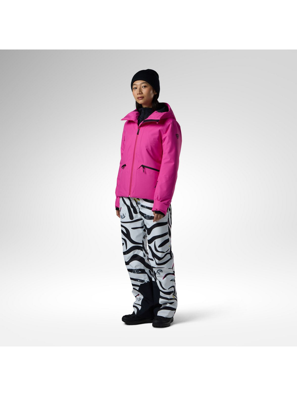 Kurtka narciarska damska ROSSIGNOL W Rochrun Insulated Jkt różowa
