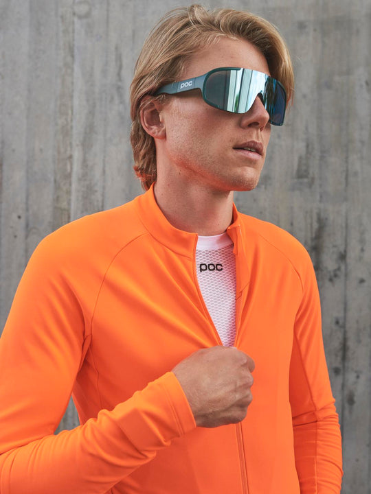 Koszulka POC Radiant Jersey pomarańczowy - Adventure Sports
