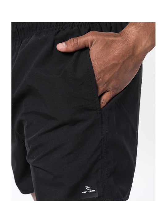 Szorty kąpielowe męskie RIP CURL Offset Volley czarne
