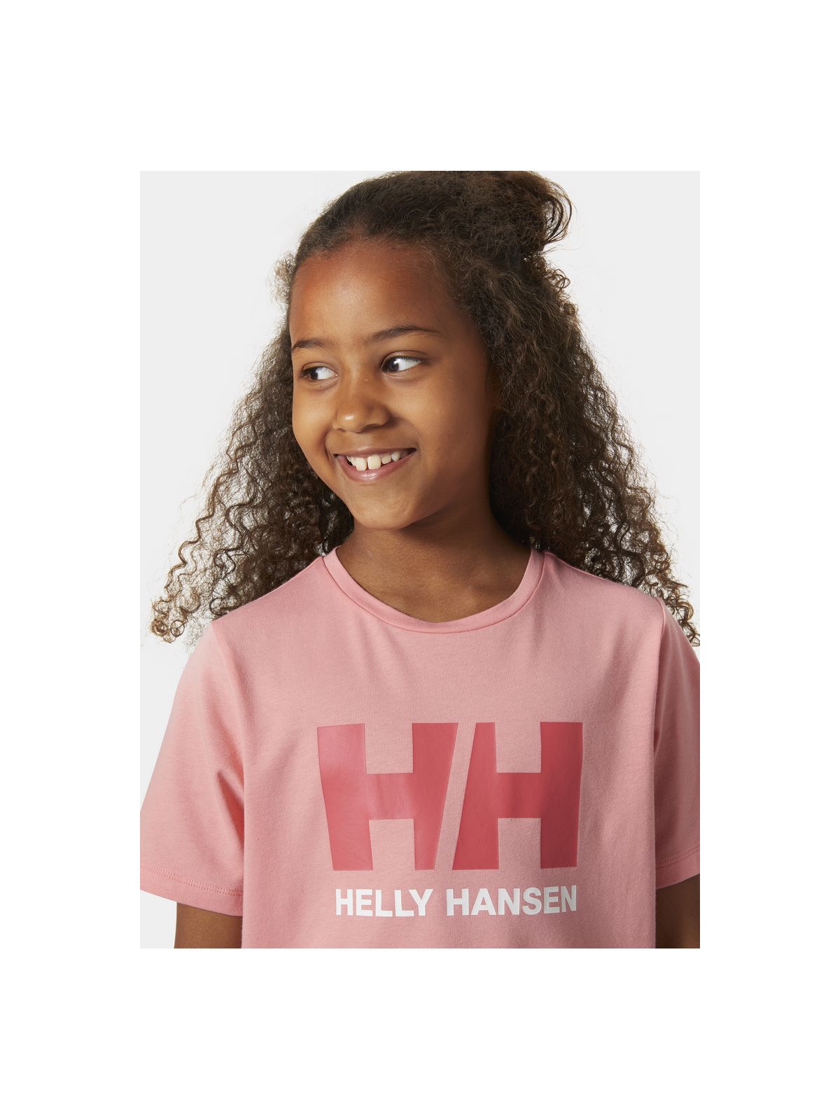 Koszulka HELLY HANSEN Jr Hh Logo T-Shirt różowy - Adventure Sports