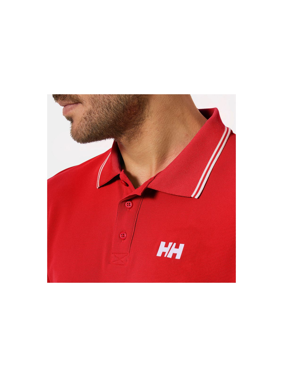 Koszulka męska Męska HELLY HANSEN Kos Polo czerwona