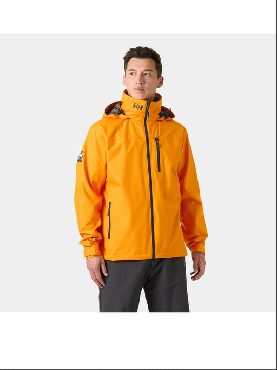 Kurtka męska żeglarska HELLY HANSEN Crew Hooded Jacket 2.0 Pomarańczowa
