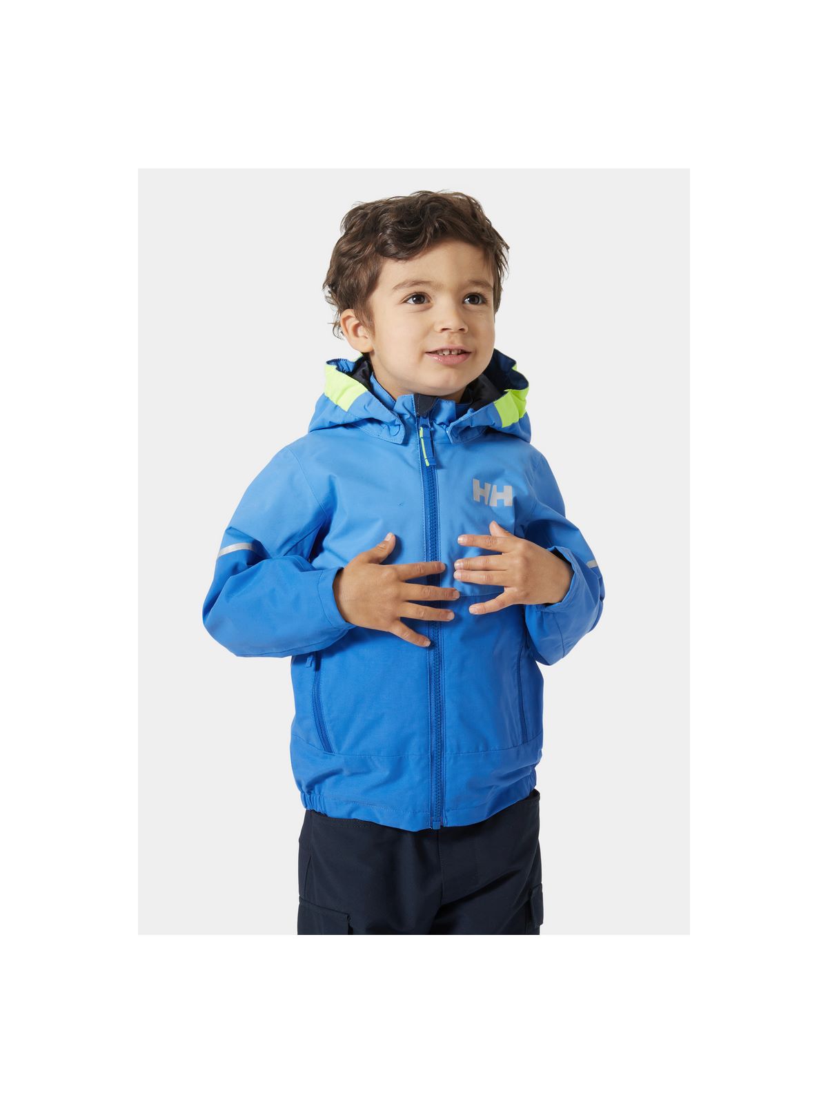 Kurtka z membraną chłopięca HELLY HANSEN K Sogn Jacket niebieski - Adventure Sports