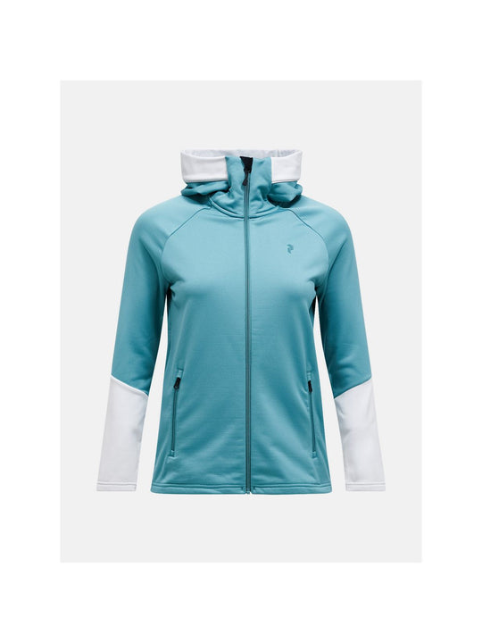 Bluza PEAK PERFORMANCE W Rider Essentials Zip Hood niebieski
