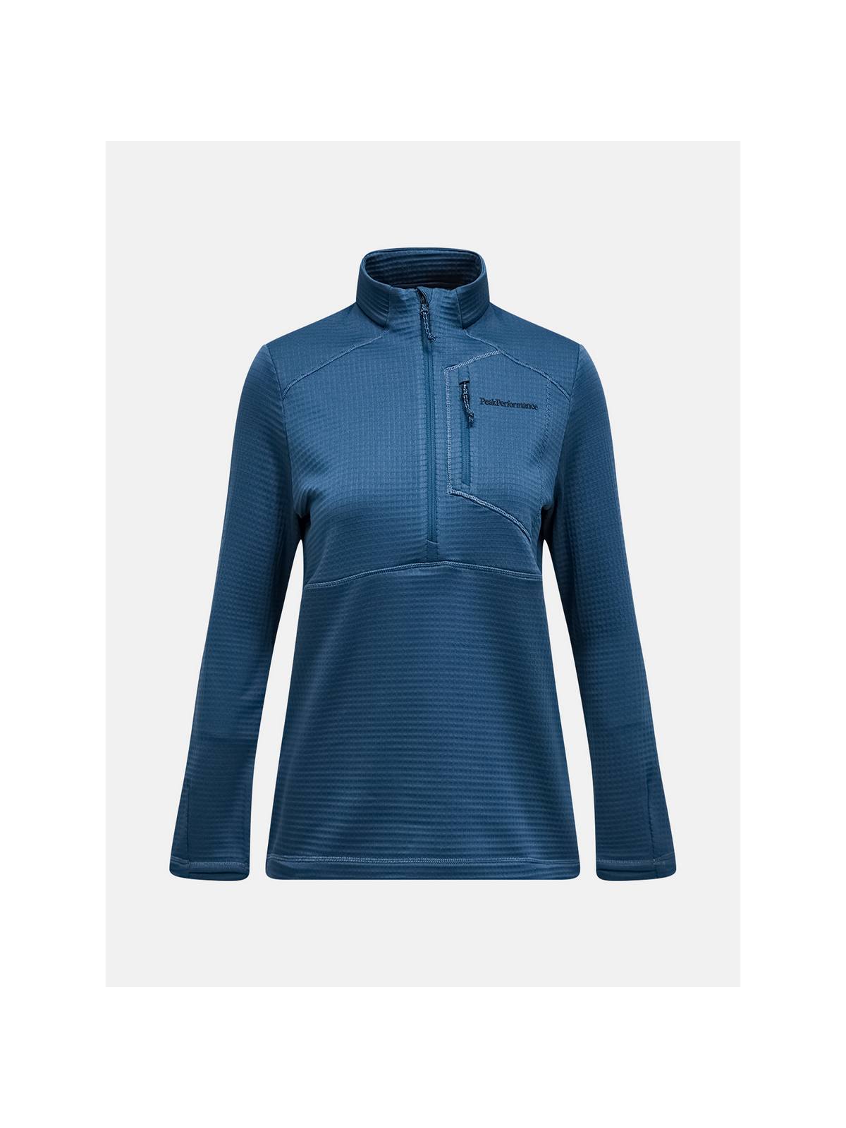 Bluza PEAK PERFORMANCE Trail Polartec Power Grid Half Zip Women niebieski