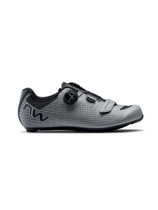 Buty rowerowe NORTHWAVE Storm Carbon 2 srebrny/odblaskowy - Adventure Sports
