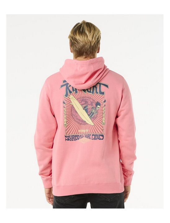 Bluza męska RIP CURL Shred Zip Thru różowa
