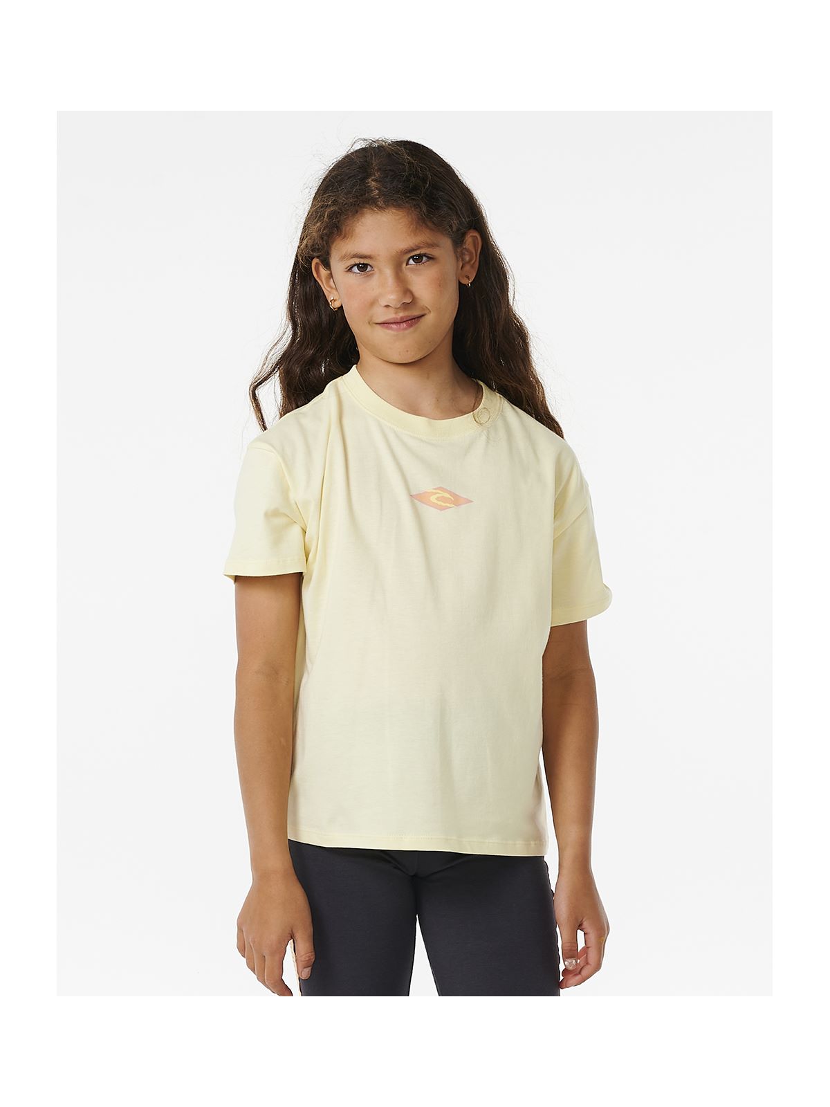 Koszulka RIP CURL Tropic Search Tee Girl żółty - Adventure Sports