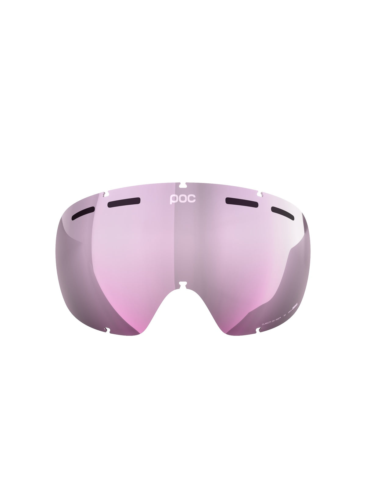 Szyba do gogli POC Fovea - Clarity Highly Intense/Low Light Pink - Cat.1