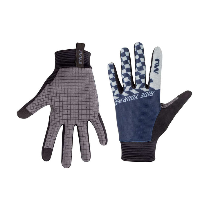 Rękawice rowerowe NORTHWAVE Air Lf Full Finger Glove niebieski/jasny szary - Rękawiczki - Adventure Sports
