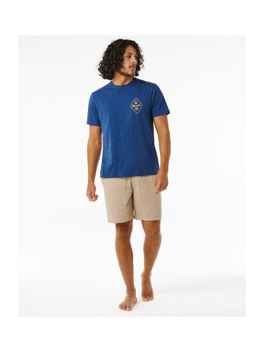 Koszulka RIP CURL Aloha Hotel Drop In Tee granatowy - Adventure Sports

