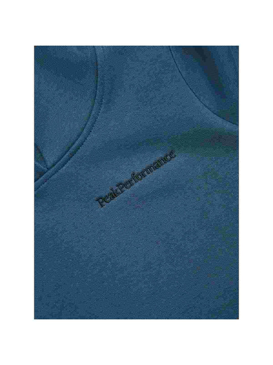 Bluza PEAK PERFORMANCE Jr Original Small Logo Hood niebieski
