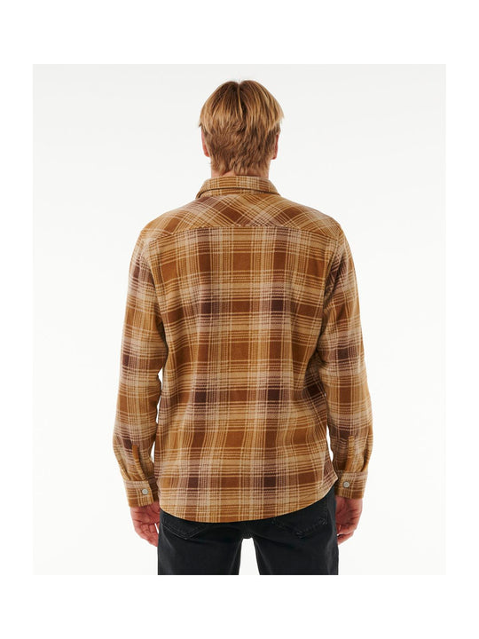 Koszula RIP CURL Fun Times Polar Fleece Shirt brązowy - Adventure Sports
