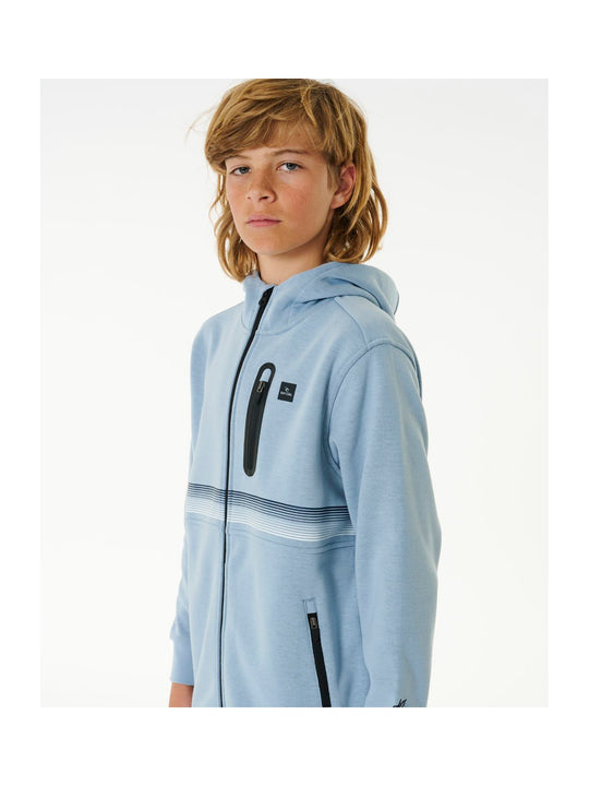 Bluza chłopięca RIP CURL Anti Series Departed Zip -Boy niebieski - Adventure Sports

